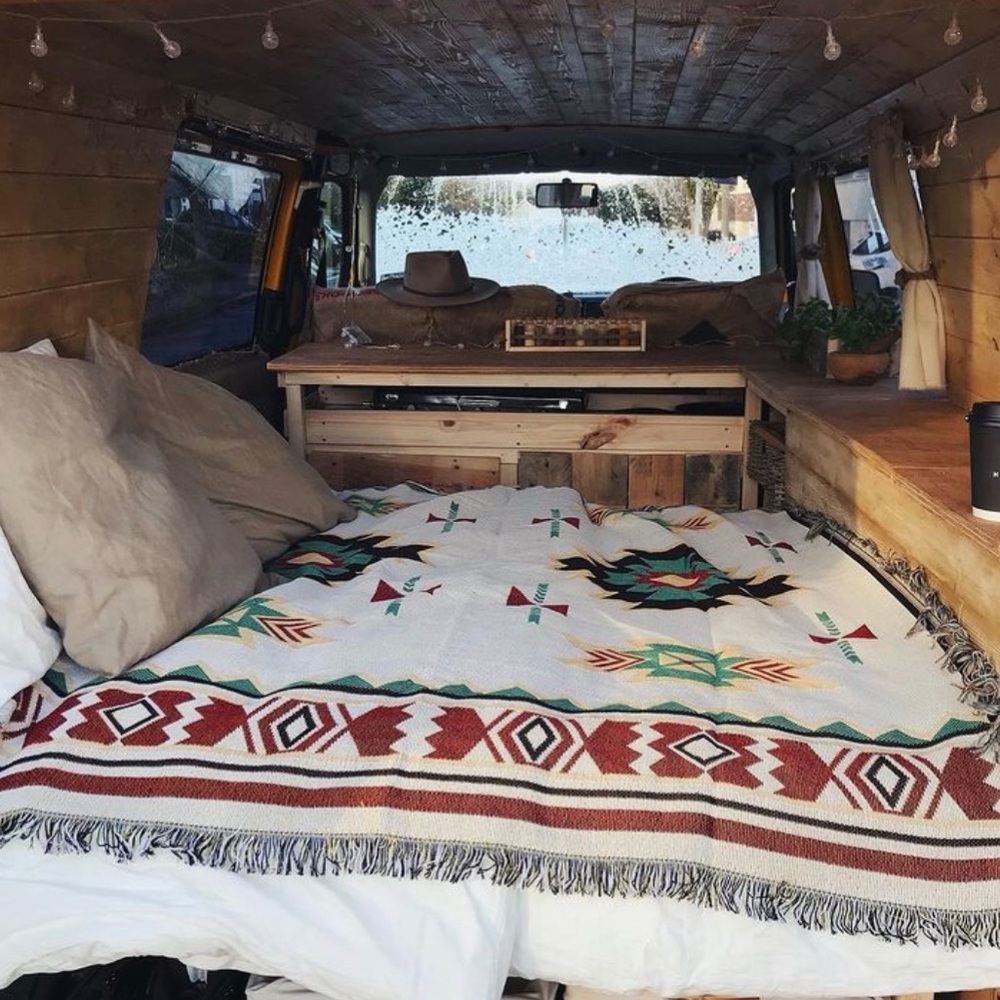 XL Boho chic bohemian picnic camping blanket